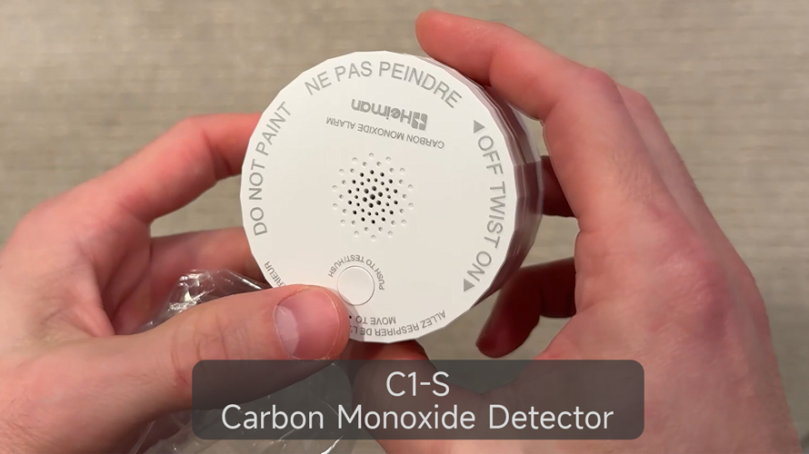 Heiman C1-S WiFi Carbon Monoxide Alarm